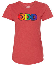 Rainbow Odd Partner Wicking T-shirt [Even sold separately] Pickleball T-Shirt - Womens