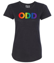 Rainbow Odd Partner Wicking T-shirt [Even sold separately] Pickleball T-Shirt - Womens
