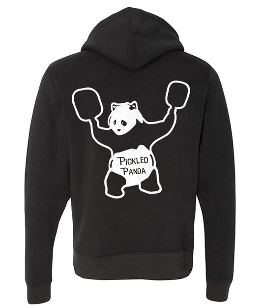Pickleball Zip Hoodie - Super Soft - Pickled Panda - Unisex