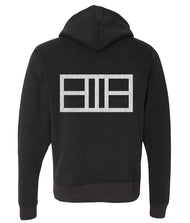 Pickleball Zip Hoodie - Super Soft - Thick, Heather Grey Court Outline - Unisex