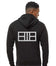 Pickleball Zip Hoodie - Super Soft - Thick, Heather Grey Court Outline - Unisex