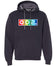 002 Game Time Rainbow Spectrum Pickleball Hoodie - Unisex