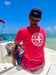 Pickleball T-shirt - Soft Moisture-Wicking [Mens/Unisex] - Lifeguard (Pickleball Saved My Life)