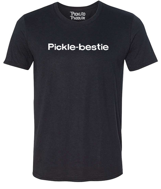 Pickleball T-shirt - Soft Moisture-Wicking [Mens/Unisex] - Pickle-bestie