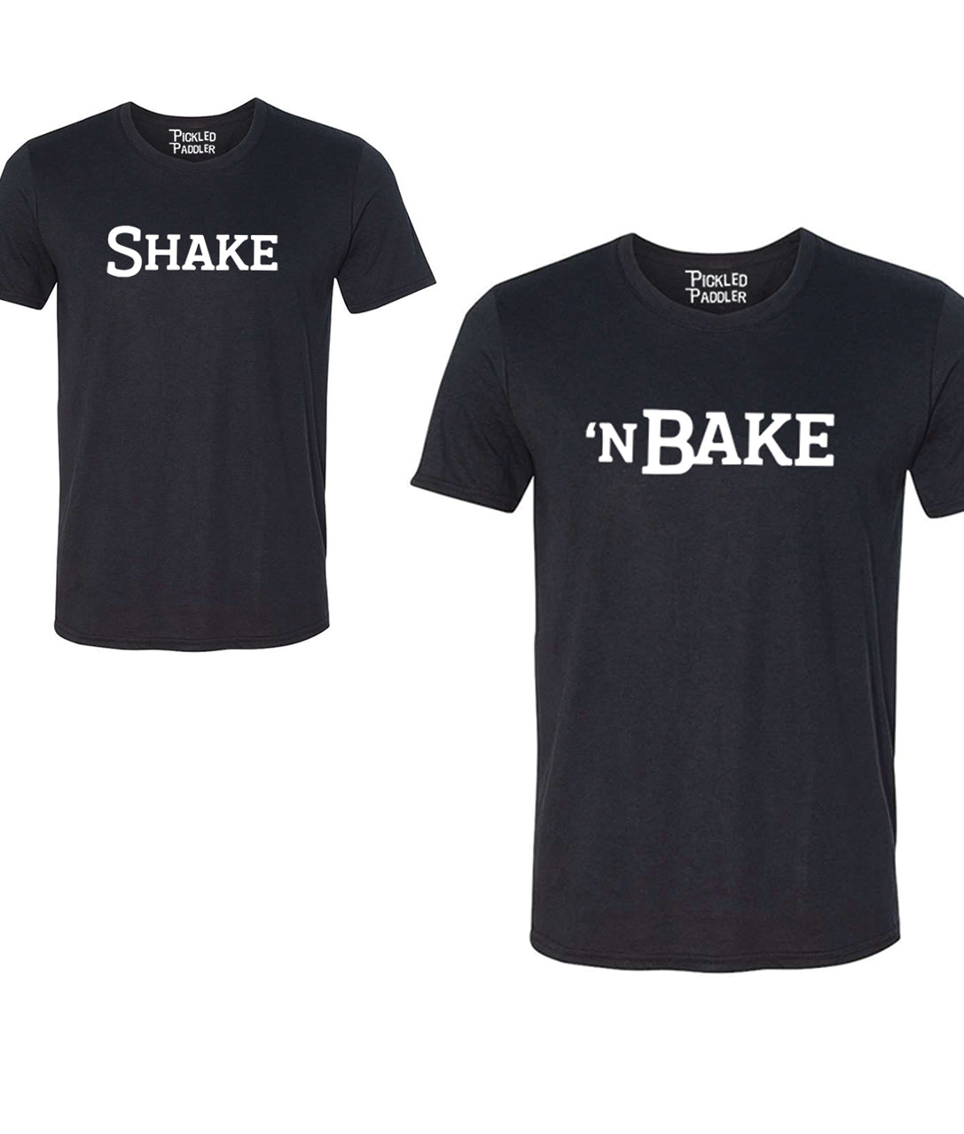 Pickleball T-shirt - Soft Moisture-Wicking [Mens/Unisex] - Partner Wicking shirt - Shake ['nBake sold separately]