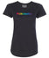 Pickleballer Rainbow Spectrum Wicking T-shirt - Women's