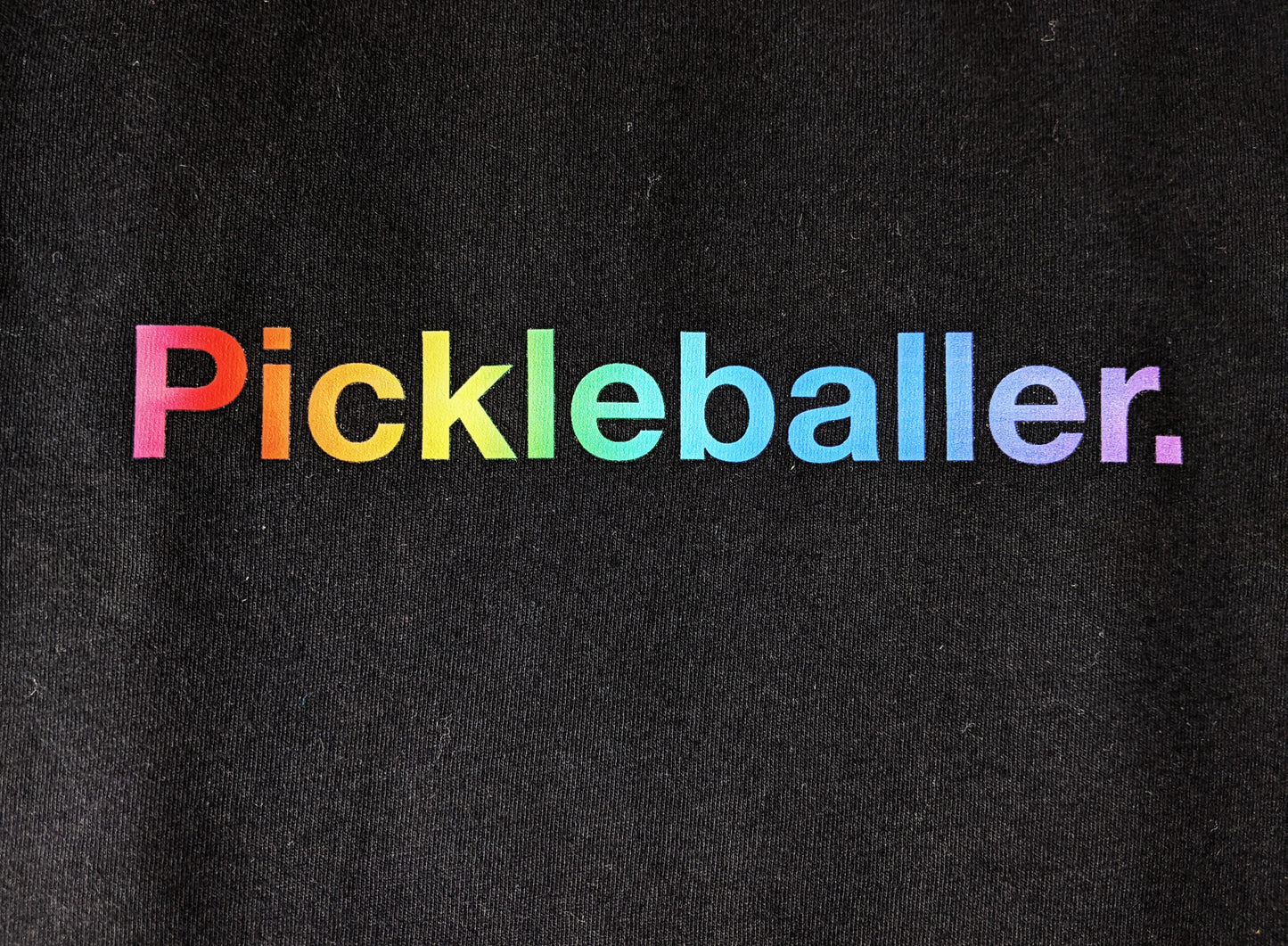 Pickleballer Rainbow Spectrum Long-Sleeve T-shirt - Women's