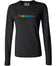 Pickleballer Rainbow Spectrum Long-Sleeve T-shirt - Women's